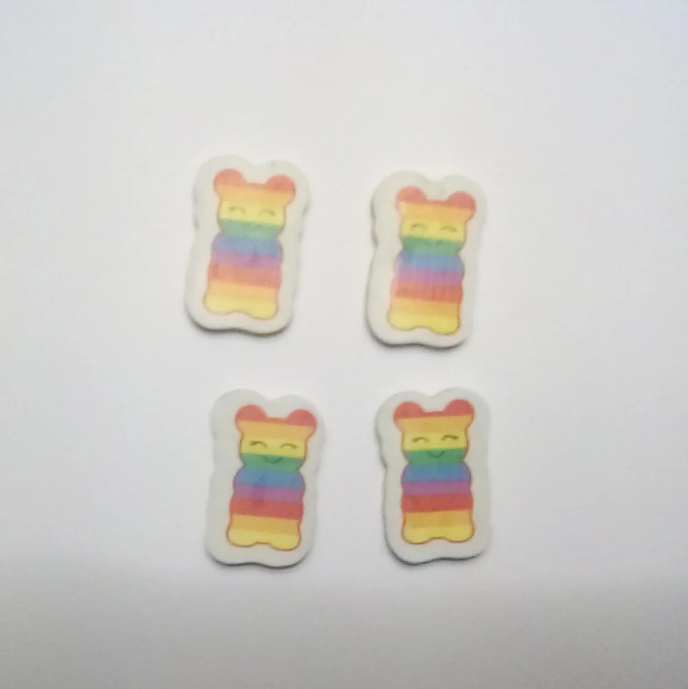 Scented Gummi Bear Erasers (set of four)